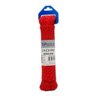 Tpster Σχοινί Πλεκτό 4mm 30m 34255-κιτρινο