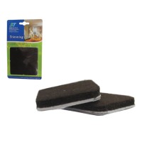 AGC Τσοχάκια Τετράγωνα με Αυτοκόλλητο 4.3x4.3mm 6τμχ 30501211