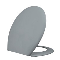 Tpster 35797 Καπάκι Λεκάνης Πλαστικό 42.8x36.3cm Γκρι