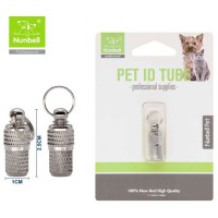 Nunbell Pet Ταυτότητα Σκύλου Ασημί Μεταλλική 33696