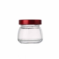 Βάζο Γενικής Χρήσης με Καπάκι Γυάλινο 4.9x4.9x6cm 73599075