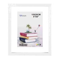 Tpster Κορνίζα Ξύλινη 15x20cm με Λευκό Πλαίσιο 30915