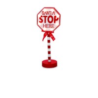 Ξύλινο Φωτιζόμενο Διακοσμητικό 30cm 02423131 Περιλαμβάνει 2 Τεμ