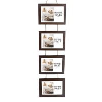 Tpster Πολυκορνίζα Ξύλινη 4 Θέσεων 10x15cm 35574