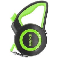 Nunbell Pet Πτυσσόμενο Λουρί Οδηγός Σκύλου Ιμάντας Πράσινο 5m 33957