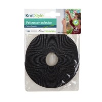Αυτοκολλητη Ταινια Βελκρο Μαυρη 6mm*6m 5711968