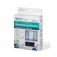 KMT Style Σίτα Παραθύρου Μαύρη 150x130cm 3280158