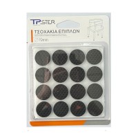 Tpster Τσοχάκια Στρογγυλά με Αυτοκόλλητο 32τμχ 34724