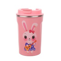 Tpster Ποτήρι Θερμός Ανοξείδωτο Ροζ 400ml 36403-1