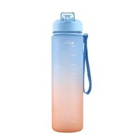 Tpster Παγούρι Πλαστικό 1000ml Γαλάζιο