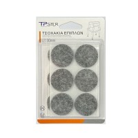 Tpster Τσοχάκια Στρογγυλά με Αυτοκόλλητο 12τμχ 34749