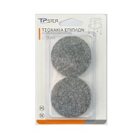 Tpster Τσοχάκια Στρογγυλά με Αυτοκόλλητο 4τμχ 34752