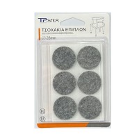 Tpster Τσοχάκια Στρογγυλά με Αυτοκόλλητο 12τμχ 34748