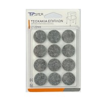 Tpster Τσοχάκια Στρογγυλά με Αυτοκόλλητο 24τμχ 34746