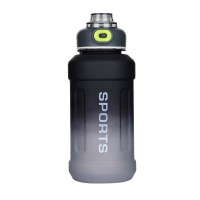 Tpster Παγούρι Πλαστικό 1300ml Μαύρο