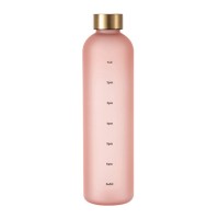 Tpster Παγούρι Πλαστικό 1000ml Ροζ