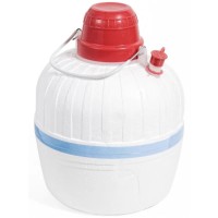 Viosarp Δοχείο με Βρυσάκι Θερμός Φελιζόλ Λευκό 5lt 5206753033295