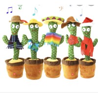 Λούτρινο Cactus με Κίνηση & Ήχο (Διάφορα Σχέδια) 1τμχ 38499