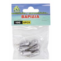 Βαριδια Ψαρεματος 10g 6komm 21262 Tpster