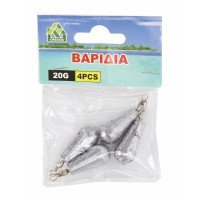 Βαριδια Ψαρεματος 20g 4komm 21264 Tpster