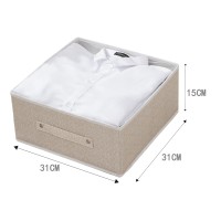 Tpster Υφασμάτινο Κουτί Αποθήκευσης Ρούχων 31x31x15cm 36088