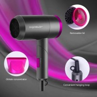 Aigostar Ionic Πιστολάκι Μαλλιών Φορητό Με Αναδιπλούμενη Λαβή 1800W MRE 202729