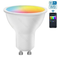 Aigostar WB Smart LED GU10 6.5W Luminous 555lm  RGB+2700K-6500K    MRE   221027