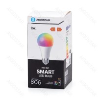 Aigostar WiFi WB Smart LED A60 E27 9W Luminous flux 806lm RGB+2700K-6500K   MRE  220785