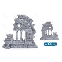 Διακοσμητικό Ενυδρείου Κάστρο Αρχαίο 14.5x3.5x13.5cm Nobleza 805142 Nobleza