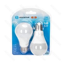 Aigostar Λάμπες 2Τεμ LED A60 Ντουί E27 12W 1170lm MRE 191030