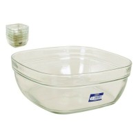 Duralex Σαλατιέρα Γυάλινη Διάφανη 23x23x9cm Homestyle MB 7002036