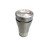 AGC 00101538 Θήκη Μπαχαρικών Ανοξείδωτη με Περιστρεφόμενο Καπάκι