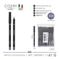 COSMI MILANO MATITA OCCHI E KAJAL N.308 BLU OTT 1000353-TS SZ
