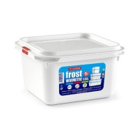 FOOD CONTAINER FROST NO.2 1,65 L SQUARE TALL WHITE PF-1188401-TS SZ