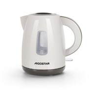 ΒΡΑΣΤΗΡΑΣ Electric Kettle Plastic 2200W White&Brown (offline) VDE/ Romeo (#) VDE 8433325295905-TS SZ