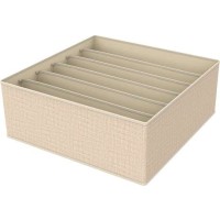 Tpster Υφασμάτινο Organizer Συρταριών Ρούχων σε Μπεζ Χρώμα 32x32x12cm 29462-TS SZ STK