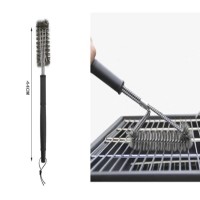 ΒΟΥΡΤΣΑ ΚΑΘΑΡΙΣΜΟY ΓΙΑ BBQ 44CM BLACK SDS-19147-TS SZ