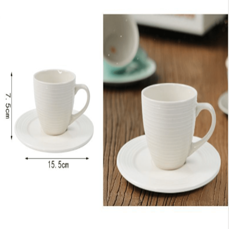 SDS KOYПA CT-7 cup 7.5*15.5CM ΛΕΥΚΗ SDS-24318-TS SZ