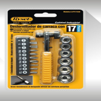 ΚΑΤΣΑΒΙΔΙ ΜΕ ΚΑΣΤΑΝΙΑ 17PCS SILVER TPSTER 8433392217350-TS SZ