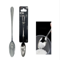 ΚΟΥΤΑΛΙ ΚΑΦΕ 12.8CM 6PCS SILVER 33033 TPSTER-TS SZ