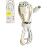 Treqa USB to Lightning Cable Λευκό 1m (30601304)