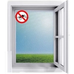 ΣΙΤΑ ΓΙΑ ΠΑΡΑΘΥΡΑ ΧΡΩΜΑ ΜΑΥΡΟ 150 x 200 cm HERRAN 991281 - 991281