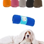 Nunbell Pet Κουβέρτα Σκύλου σε Γαλάζιο χρώμα 90x60cm 17014BLUE
