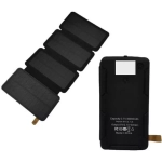 S16000 Ηλιακό Power Bank 30000mAh με 2 Θύρες USB-A Μαύρο