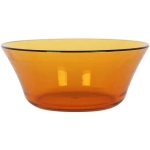 ΜΠΩΛ ΓΥΑΛΙΝΟ LYS AMBER 23cm Homestyle ΜΒ 7002008D