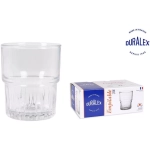 Empilable Σετ Ποτήρια Νερού / Ουίσκι από Γυαλί 200ml 6τεμ Homestyle ΜΒ 70010146