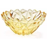 ΦΡΟΥΤΙΕΡΑ ΣΑΛΑΤΙΕΡΑ ΒΑΘΕΙΑ ΓΥΑΛΙΝΗ ROCKS AMBER 24,5cm 3737041.2D-TS SZ