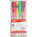 Tpster Στυλό Ballpoint με Πολύχρωμο Μελάνι 6τμχ 25932