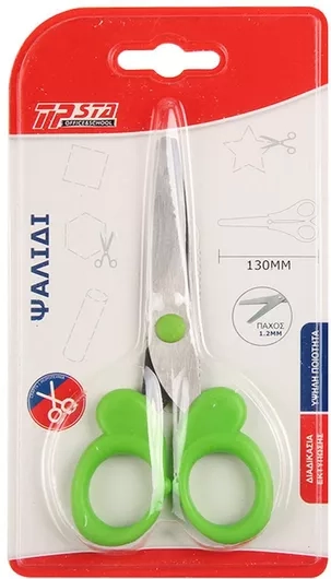 1729162258_5828079285051 Tpster Ψαλίδι 13εκ. με Μεταλλική Λεπίδα 28505 - Image 1