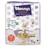 Nannys Baby's Wish Sensitive Πάνες με Αυτοκόλλητο No. 5 για 11-25kg 18τμχ